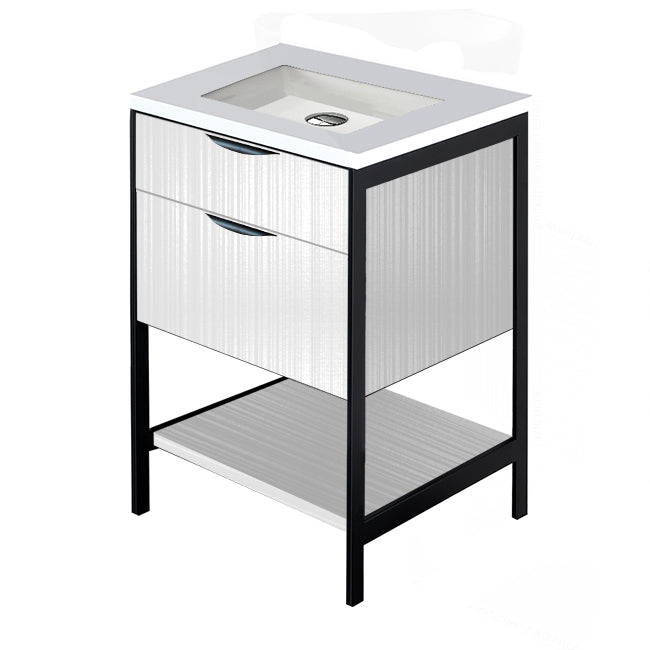 Lacava Navi 24" Free Standing Under-Counter Vanity