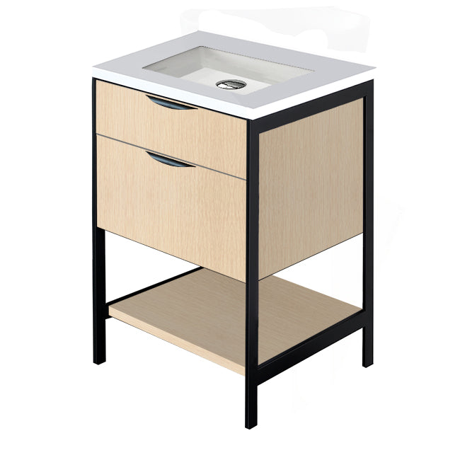 Lacava Navi 24" Free Standing Under-Counter Vanity