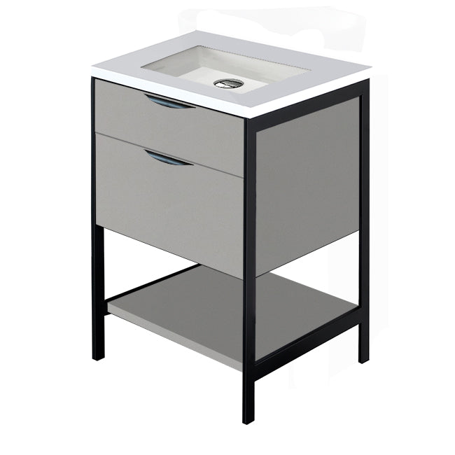 Lacava Navi 24" Free Standing Under-Counter Vanity