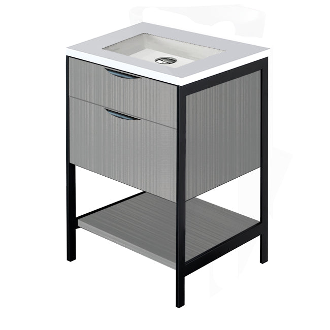 Lacava Navi 24" Free Standing Under-Counter Vanity