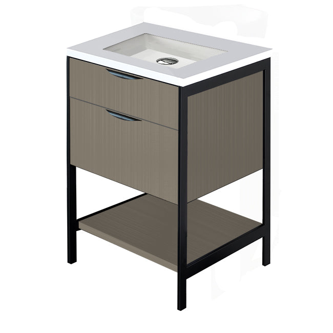 Lacava Navi 24" Free Standing Under-Counter Vanity