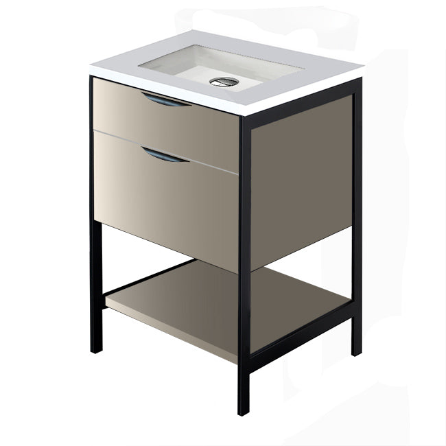 Lacava Navi 24" Free Standing Under-Counter Vanity