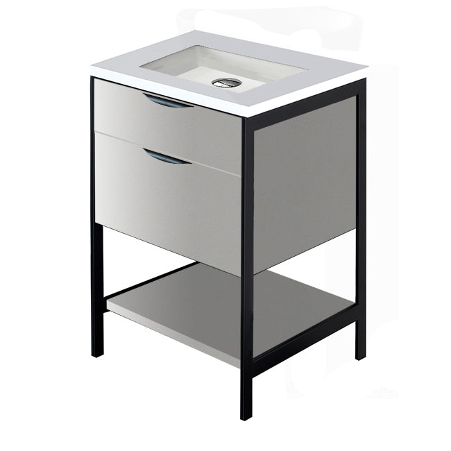 Lacava Navi 24" Free Standing Under-Counter Vanity