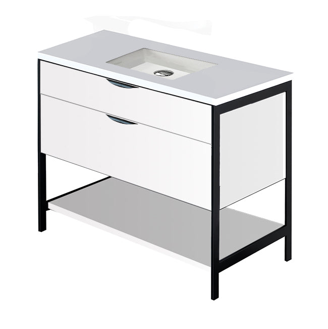 Lacava Navi 36" Free Standing Under-Counter Vanity