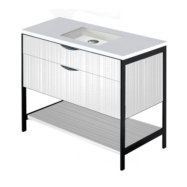 Lacava Navi 36" Free Standing Under-Counter Vanity