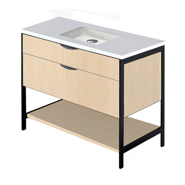 Lacava Navi 36" Free Standing Under-Counter Vanity