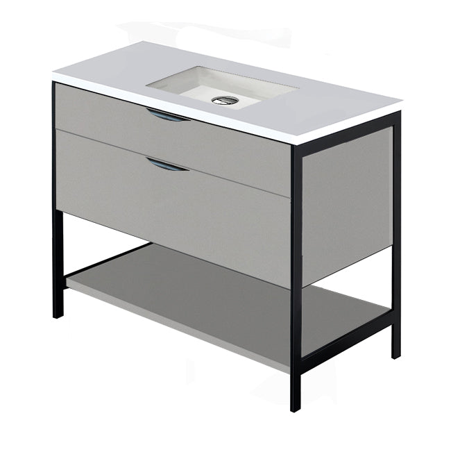 Lacava Navi 36" Free Standing Under-Counter Vanity