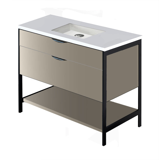 Lacava Navi 36" Free Standing Under-Counter Vanity