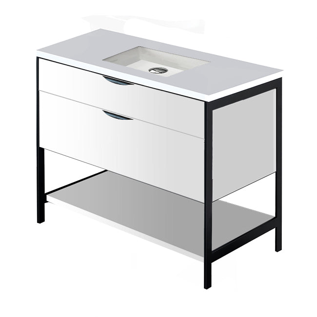 Lacava Navi 36" Free Standing Under-Counter Vanity