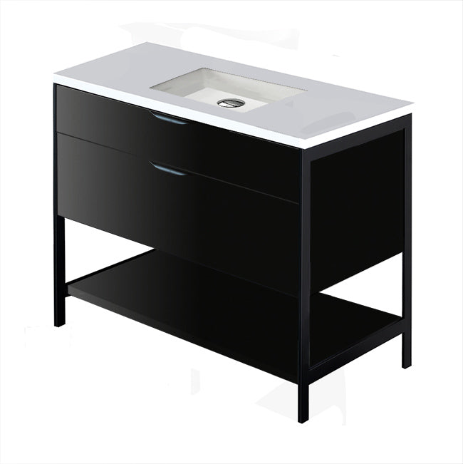 Lacava Navi 36" Free Standing Under-Counter Vanity