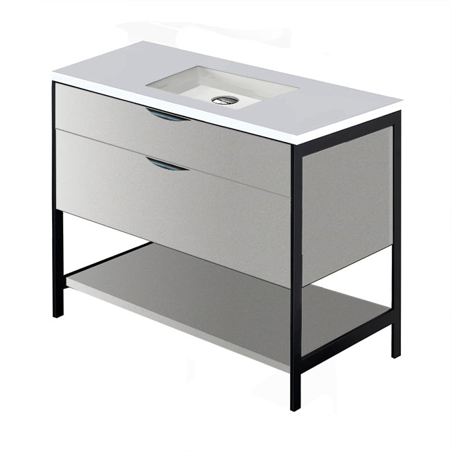 Lacava Navi 36" Free Standing Under-Counter Vanity