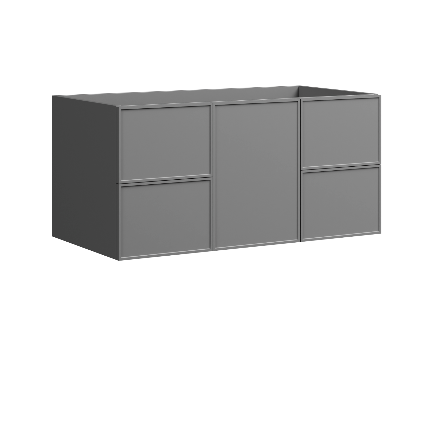 Timberline Natick 42" x 21" x 20" Wall Mounted Vanity