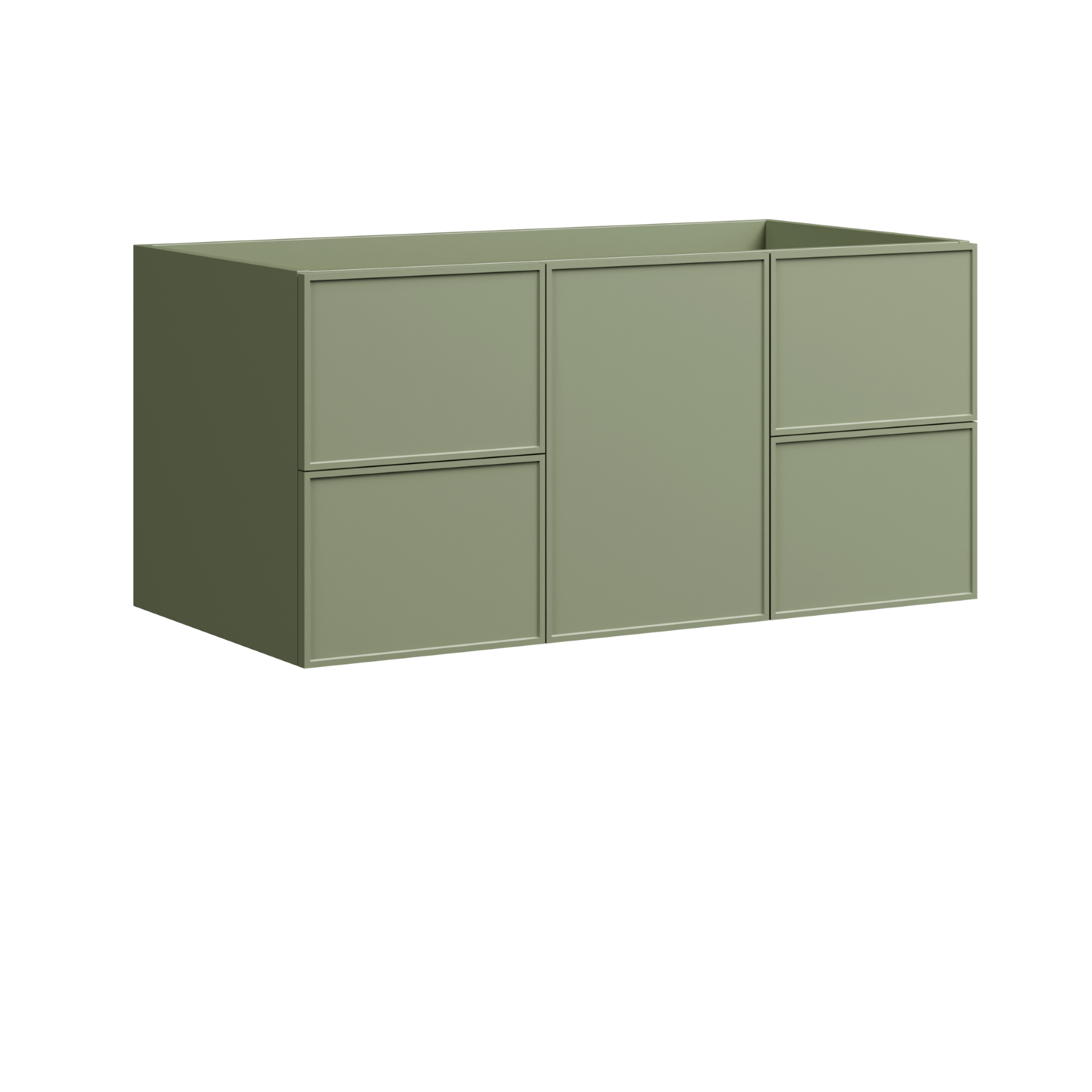 Timberline Natick 42" x 21" x 20" Wall Mounted Vanity