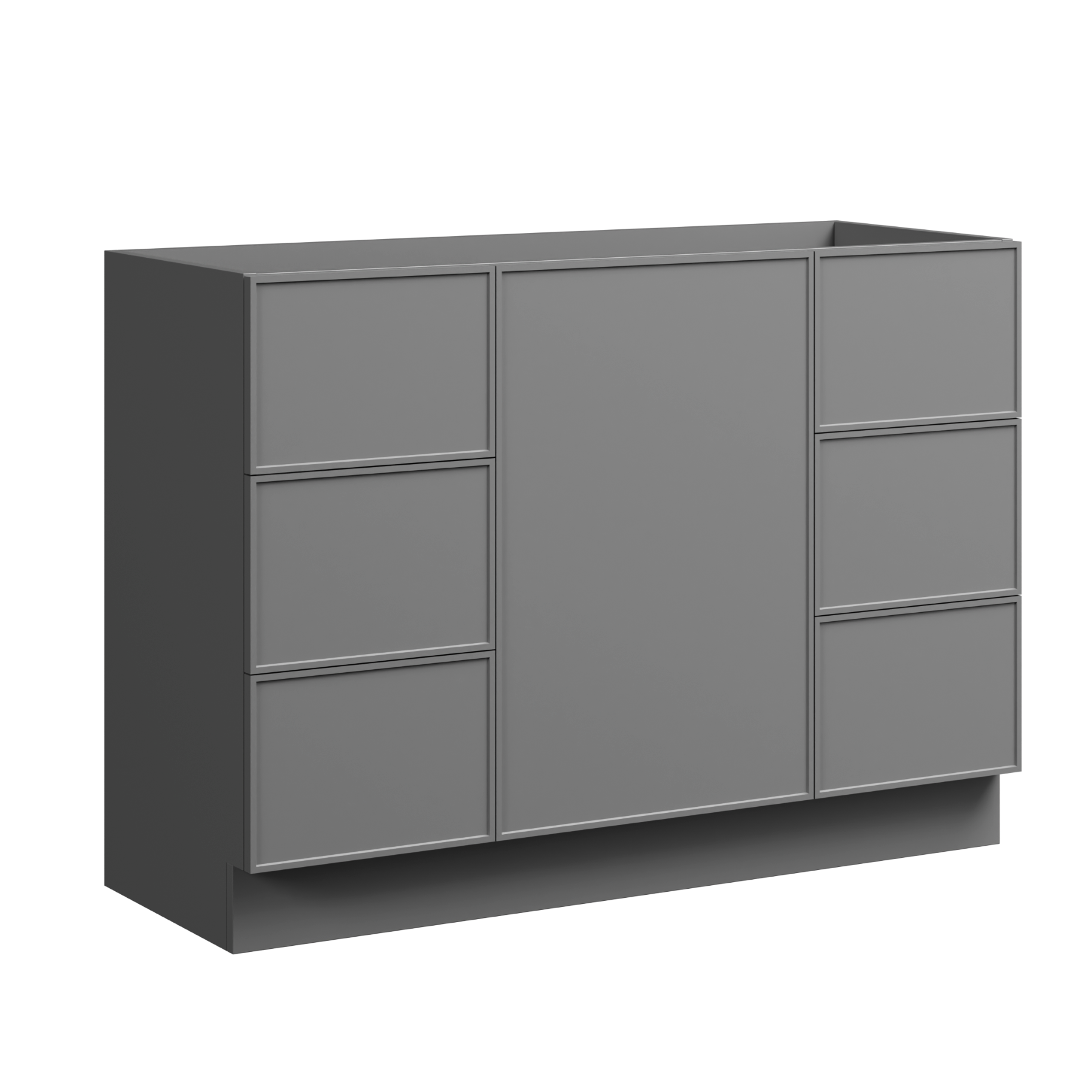 Timberline Natick 48" x 18" x 34.5" Floor Standing Vanity