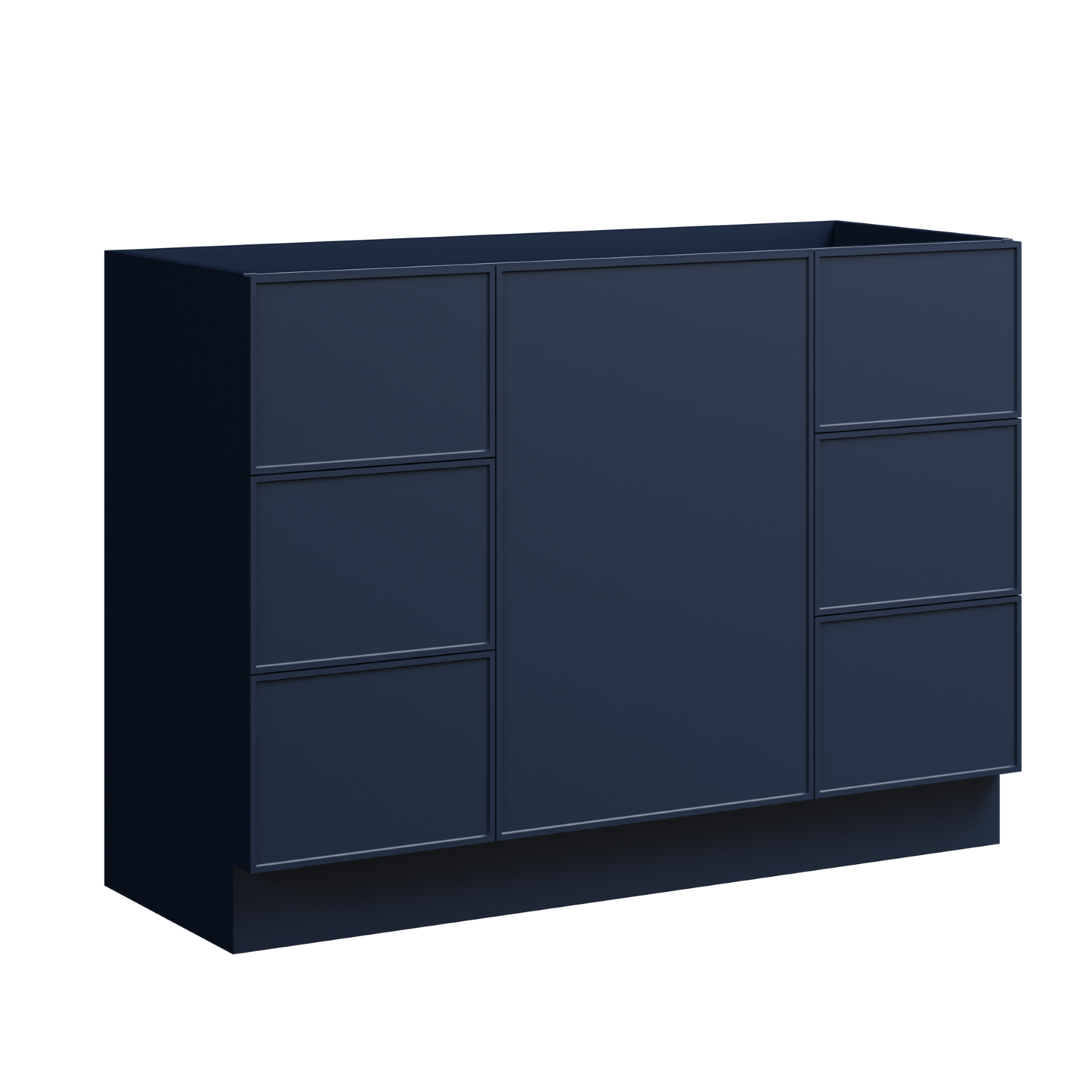 Timberline Natick 48" x 18" x 34.5" Floor Standing Vanity