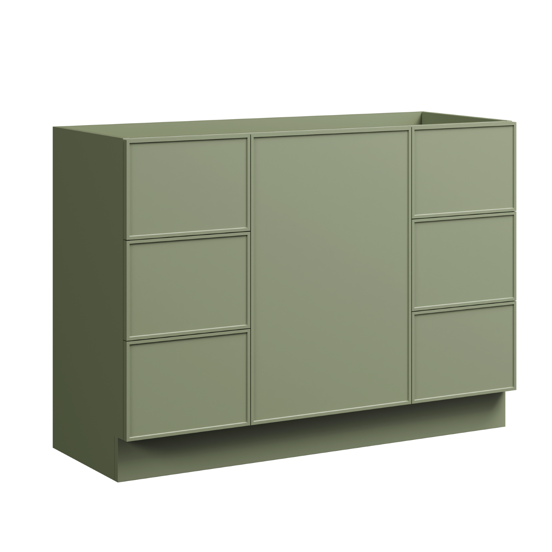 Timberline Natick 48" x 18" x 34.5" Floor Standing Vanity