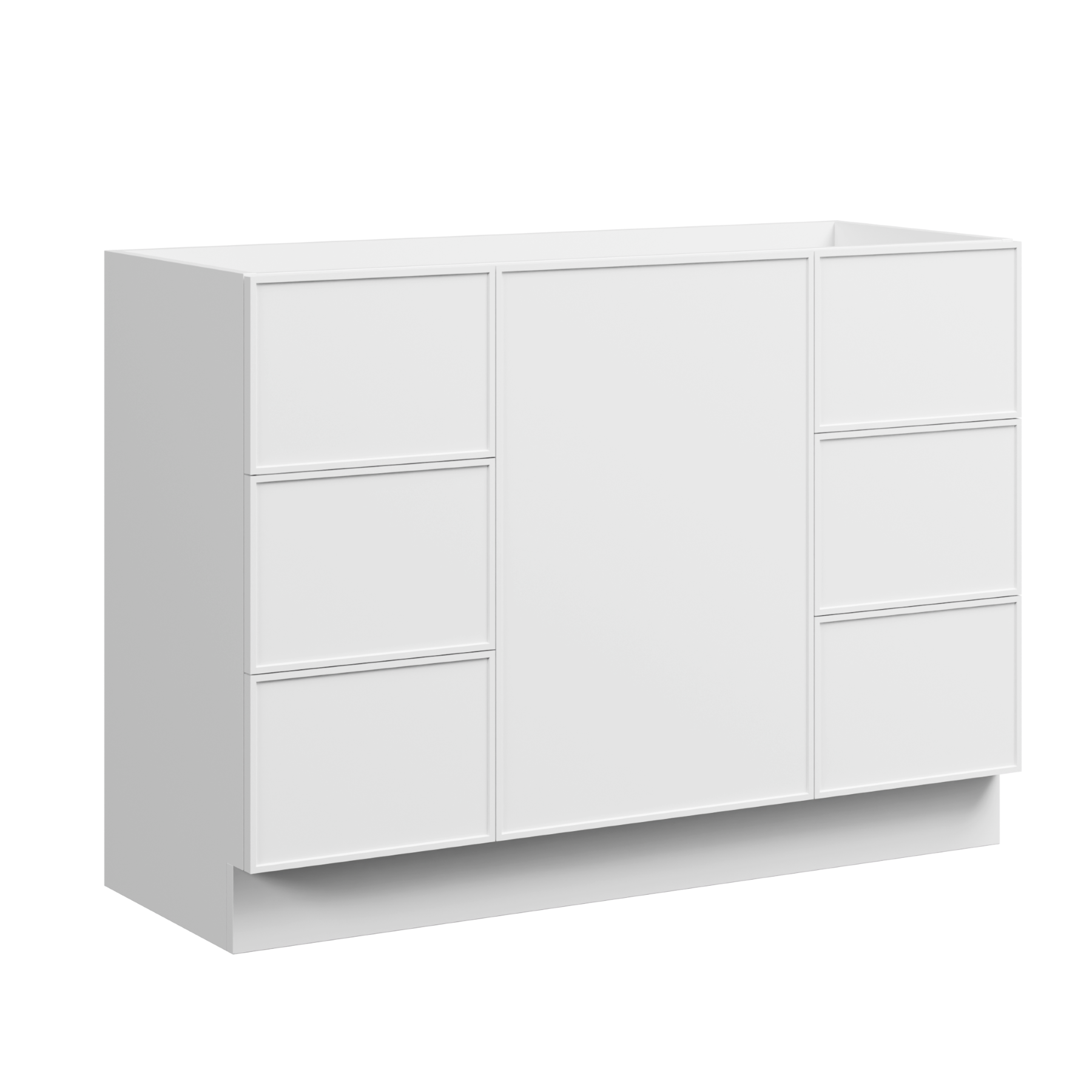 Timberline Natick 48" x 18" x 34.5" Floor Standing Vanity