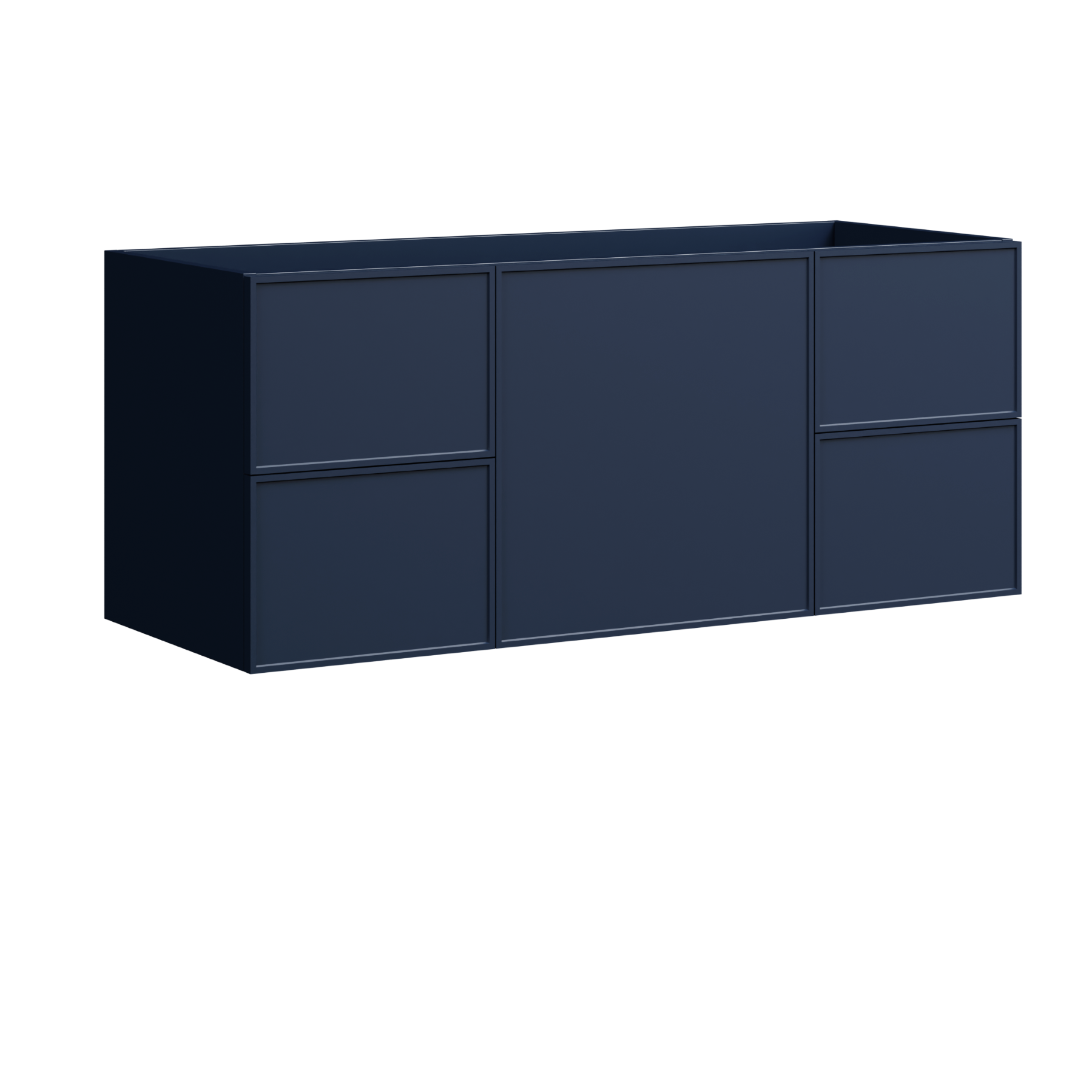 Timberline Natick 48" x 18" x 20" Wall Mounted Vanity