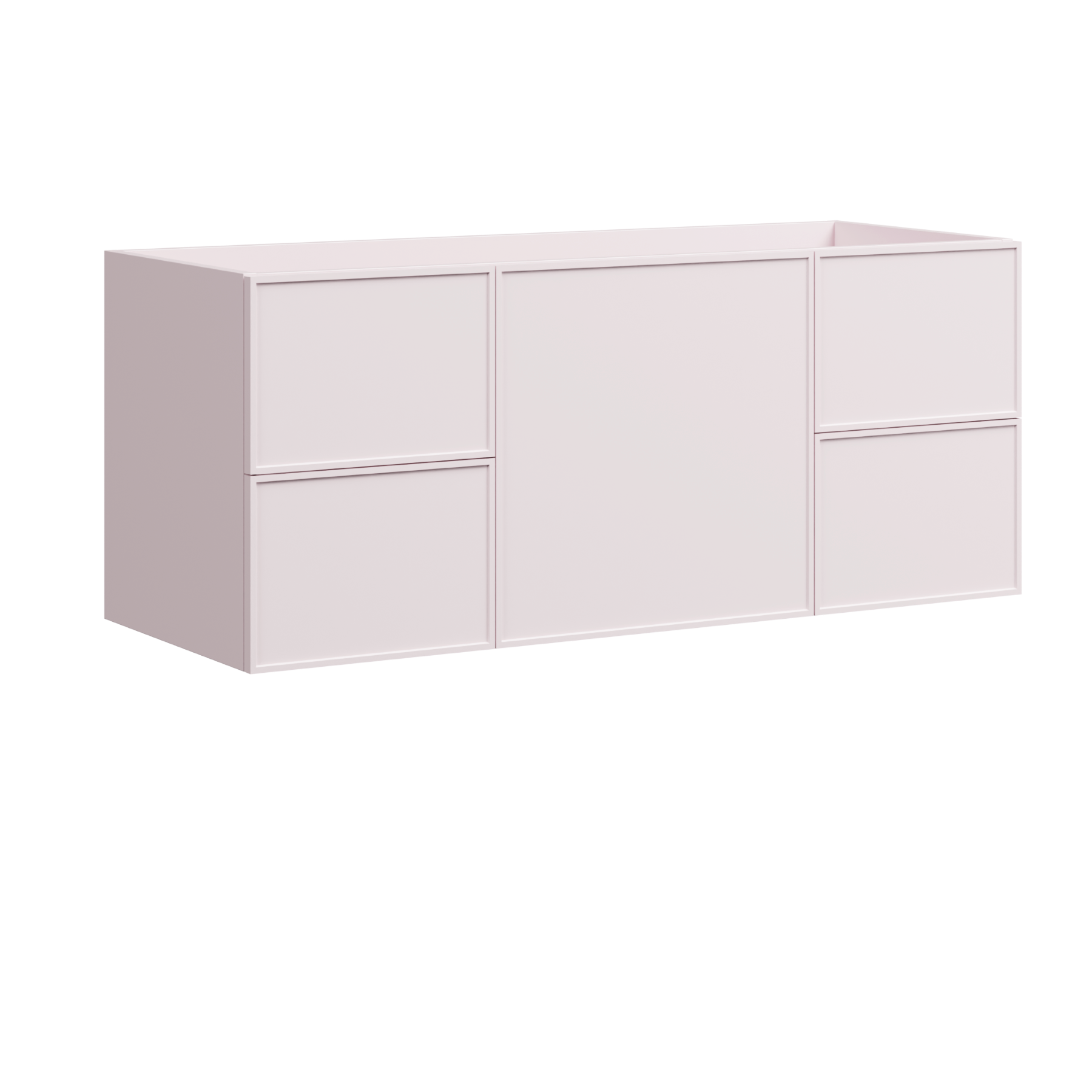 Timberline Natick 48" x 18" x 20" Wall Mounted Vanity