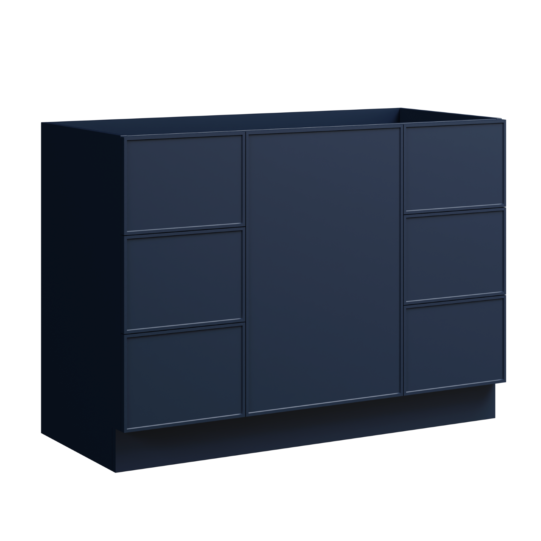 Timberline Natick 48" x 21" x 34.5" Floor Standing Vanity