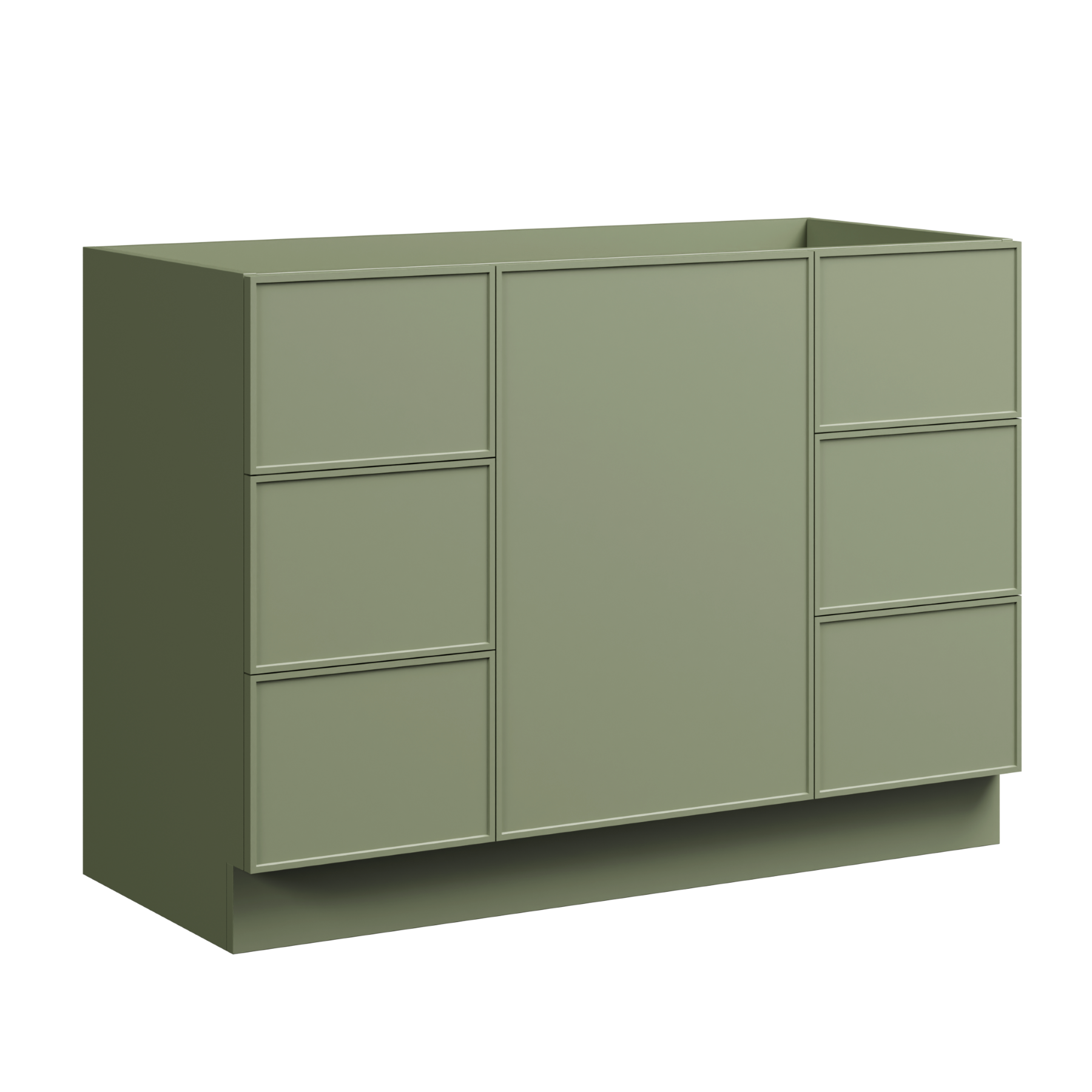 Timberline Natick 48" x 21" x 34.5" Floor Standing Vanity