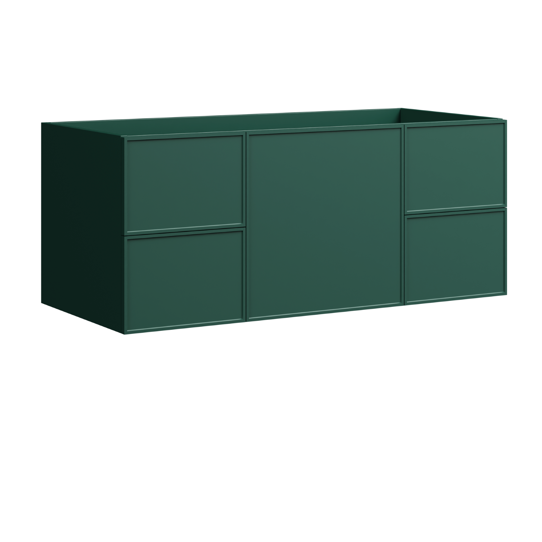 Timberline Natick 48" x 21" x 20" Wall Mounted Vanity