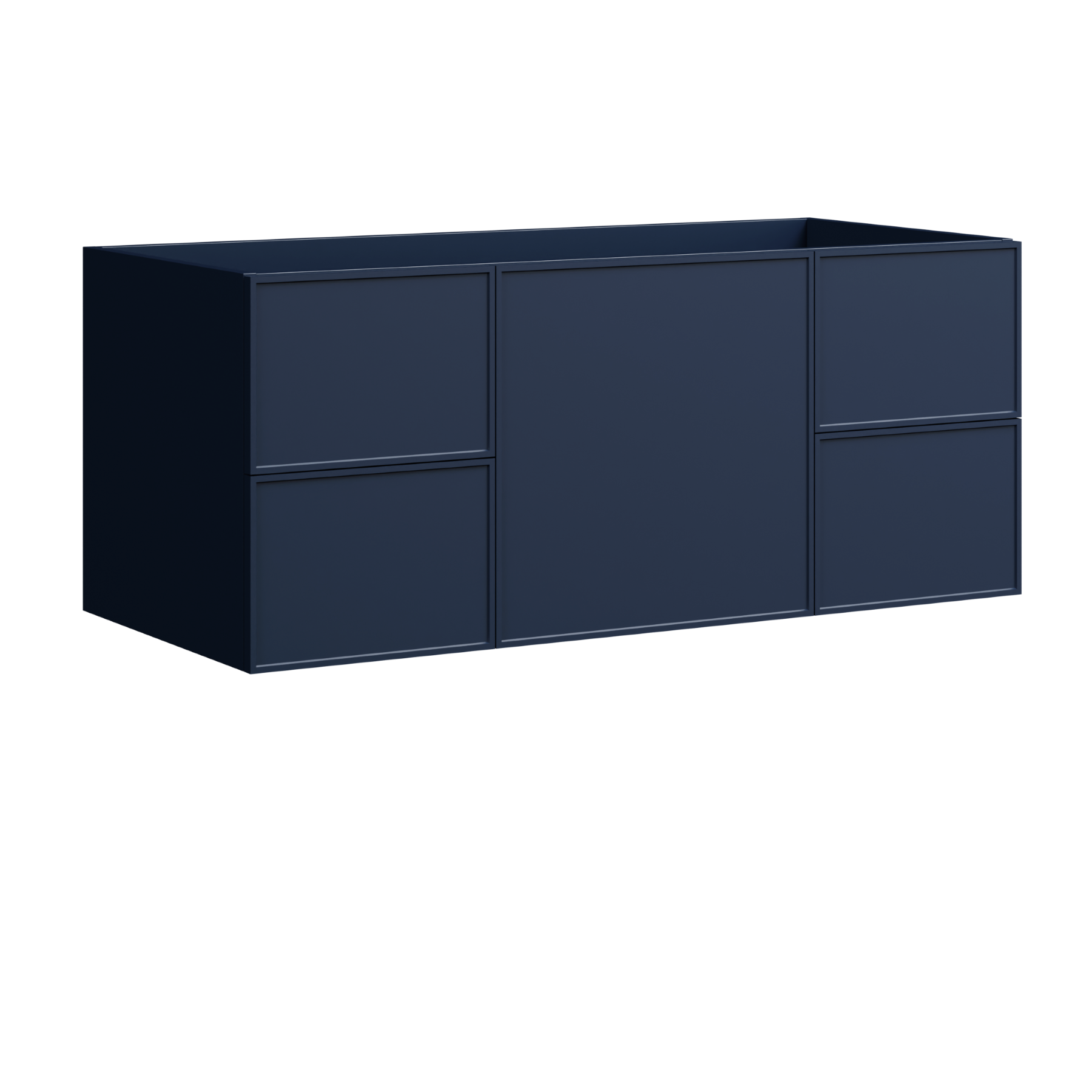 Timberline Natick 48" x 21" x 20" Wall Mounted Vanity