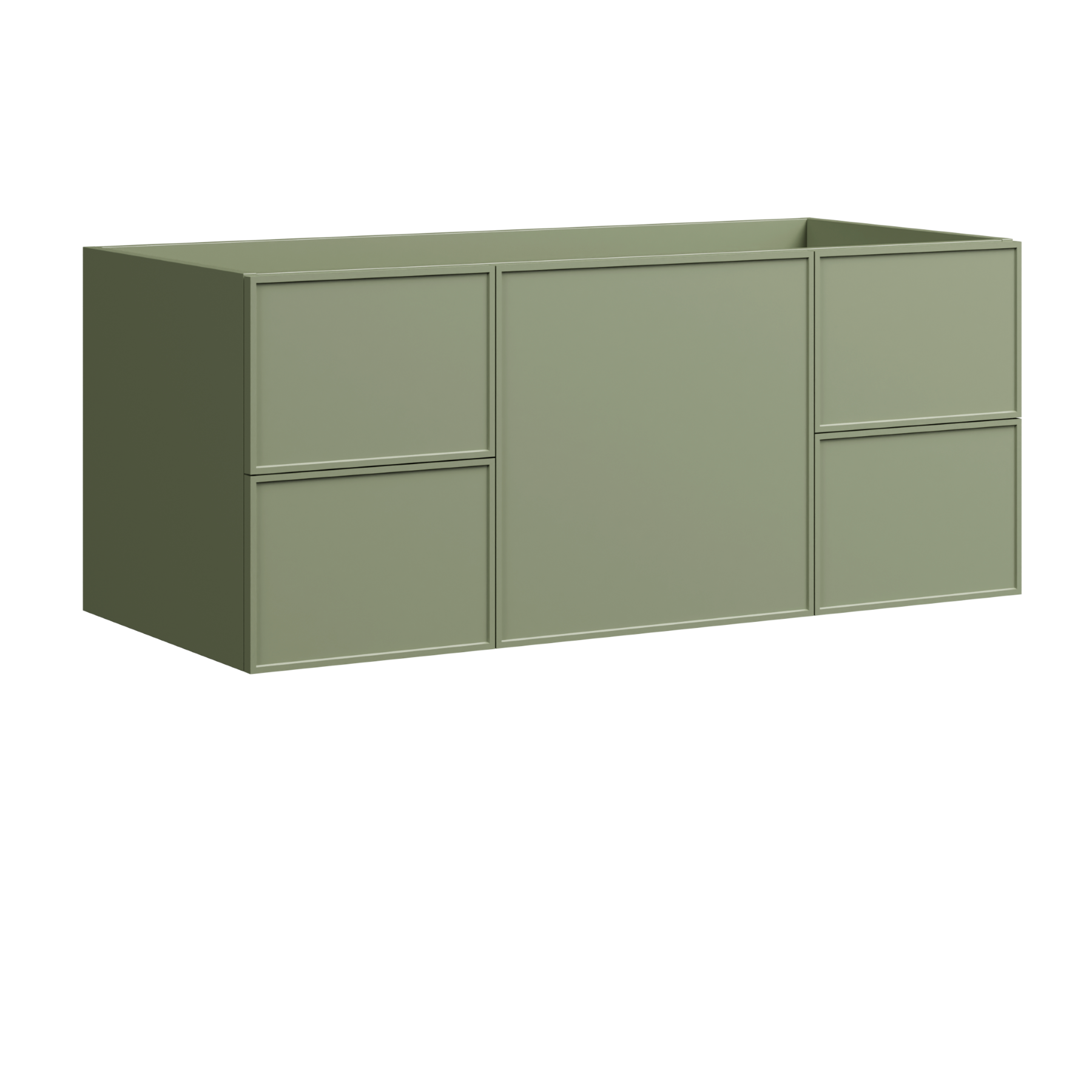 Timberline Natick 48" x 21" x 20" Wall Mounted Vanity