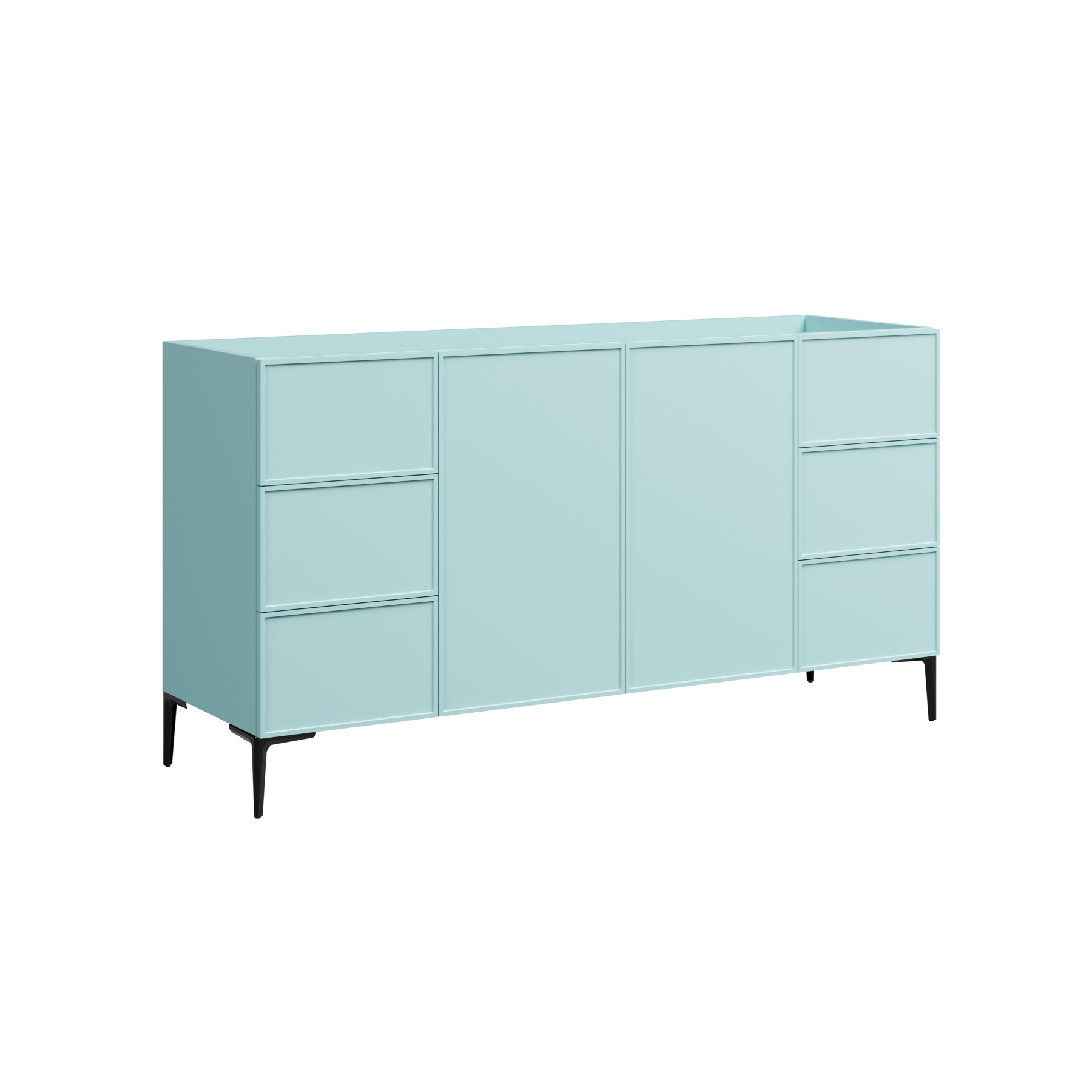 Timberline Natick 60" x 18" x 34.5" Vanity