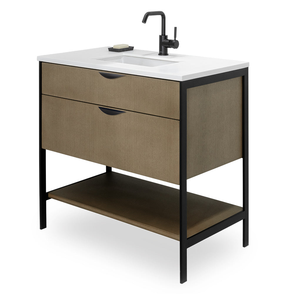 Lacava Navi 36" Free Standing Under-Counter Vanity