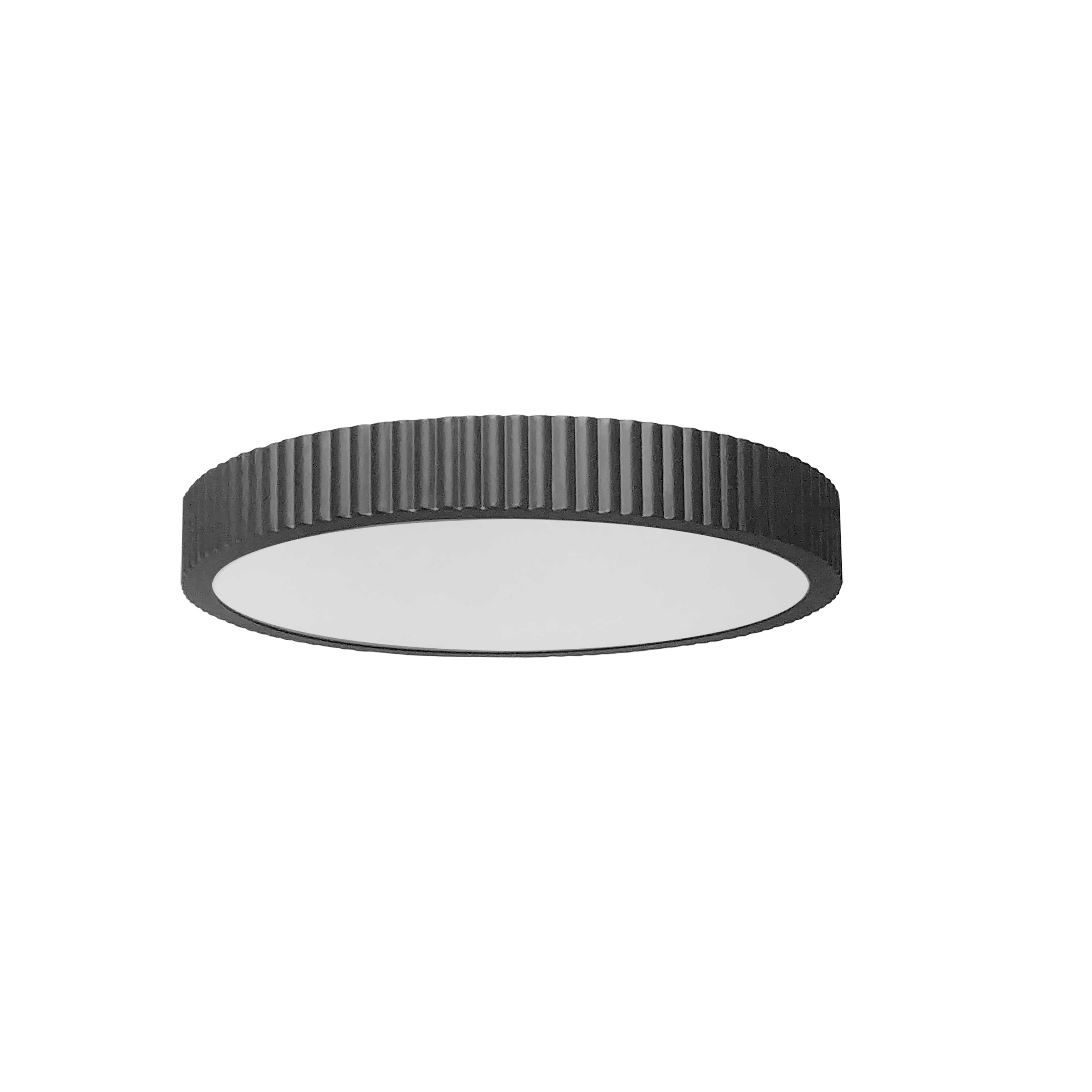 matte black flush mount