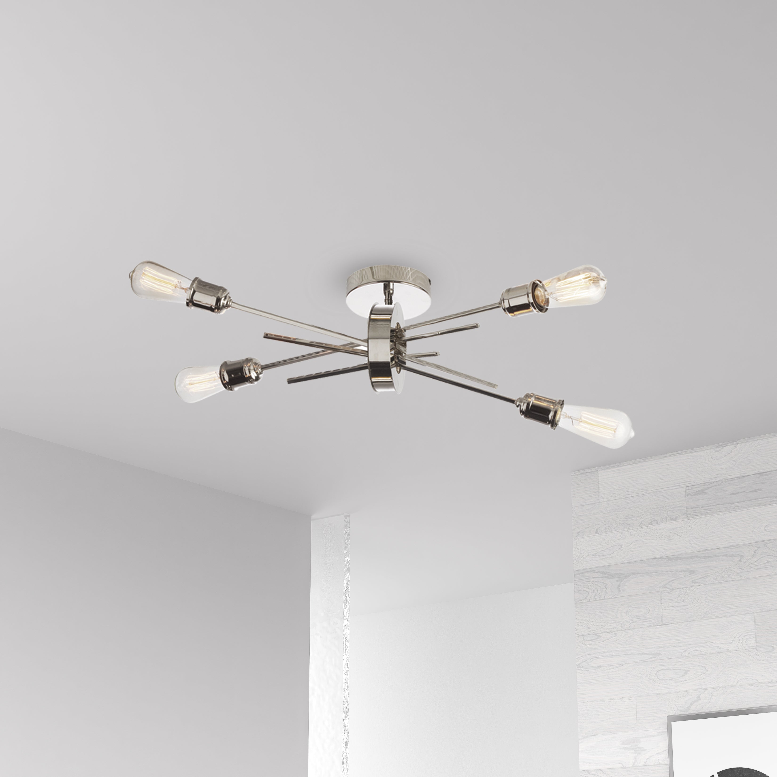 burnished chrome wall mount