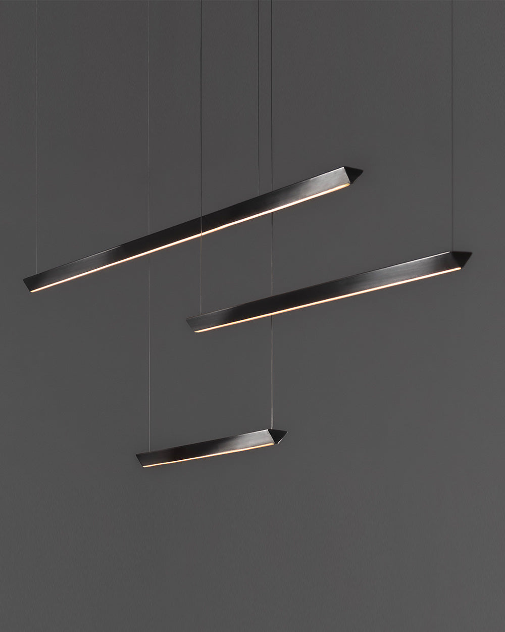 dark matt chandelier