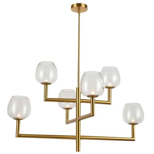 Dainolite 6 Light Incandescent Chandelier