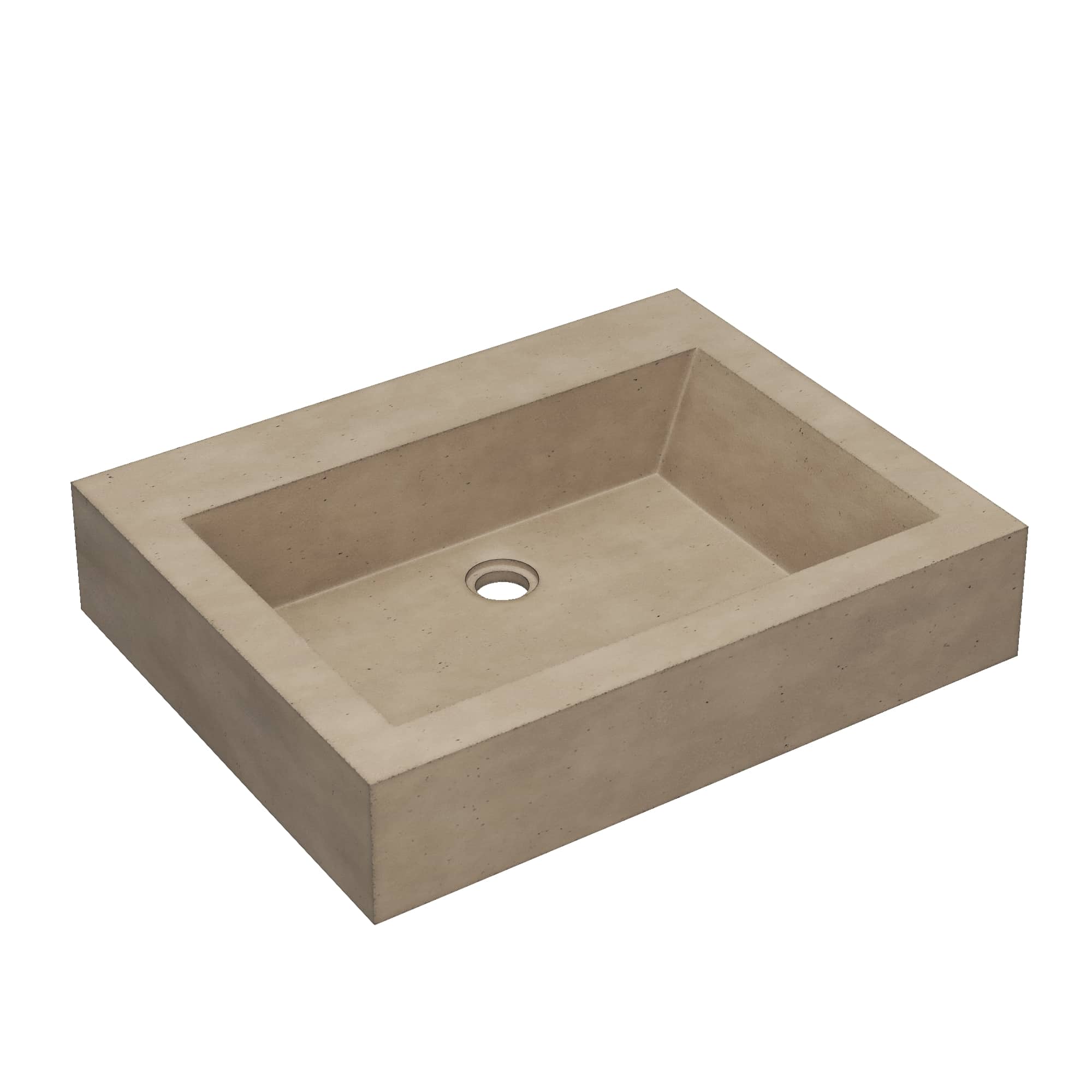 Native Trails Natoma 24" Concrete Bathroom Sink