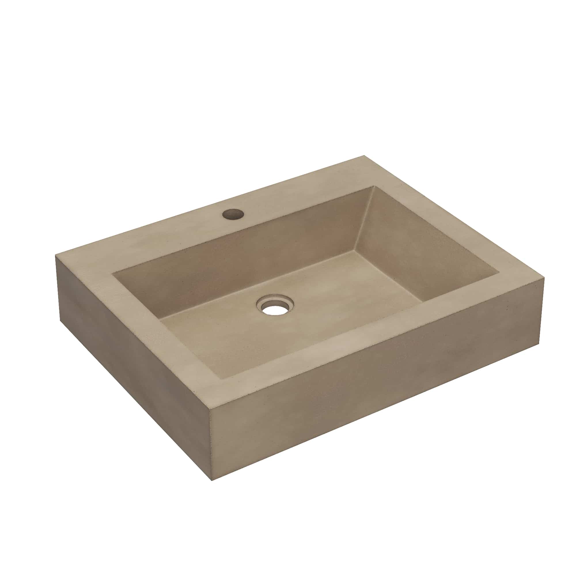 Native Trails Natoma 24" Concrete Bathroom Sink