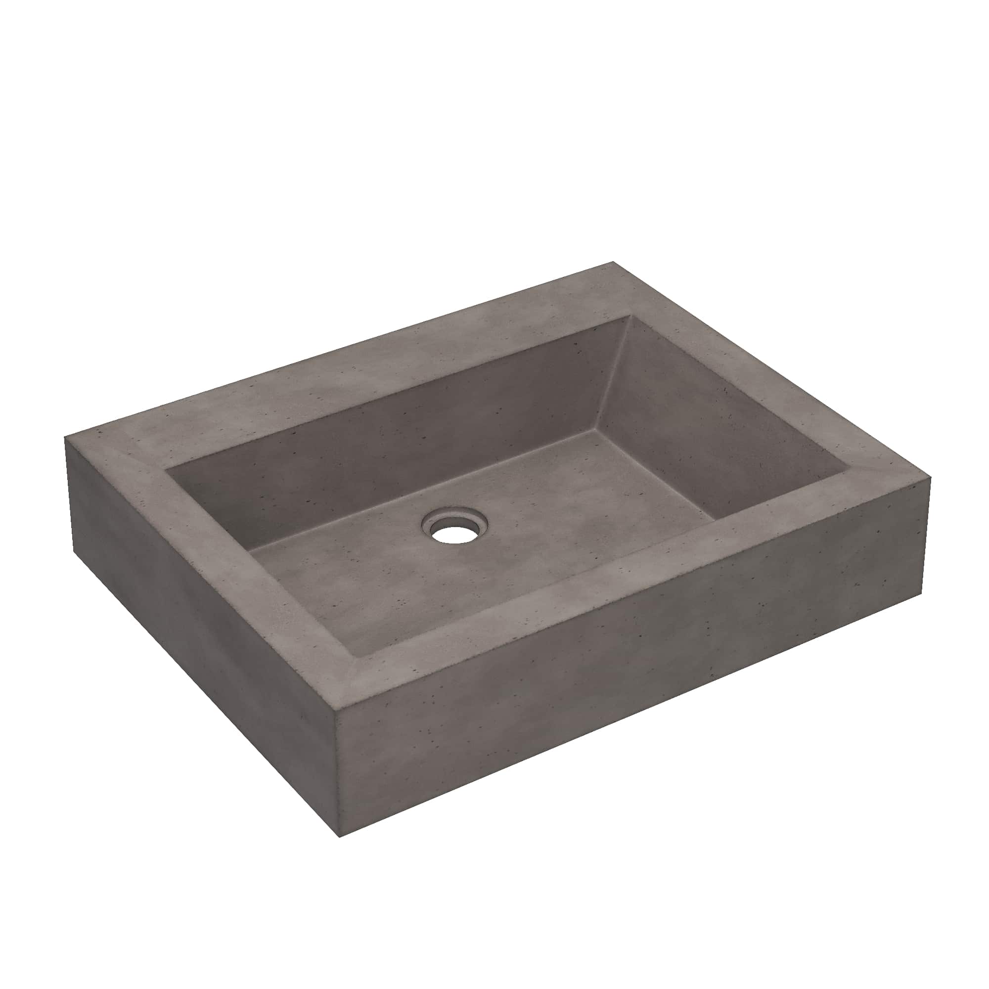 Native Trails Natoma 24" Concrete Bathroom Sink