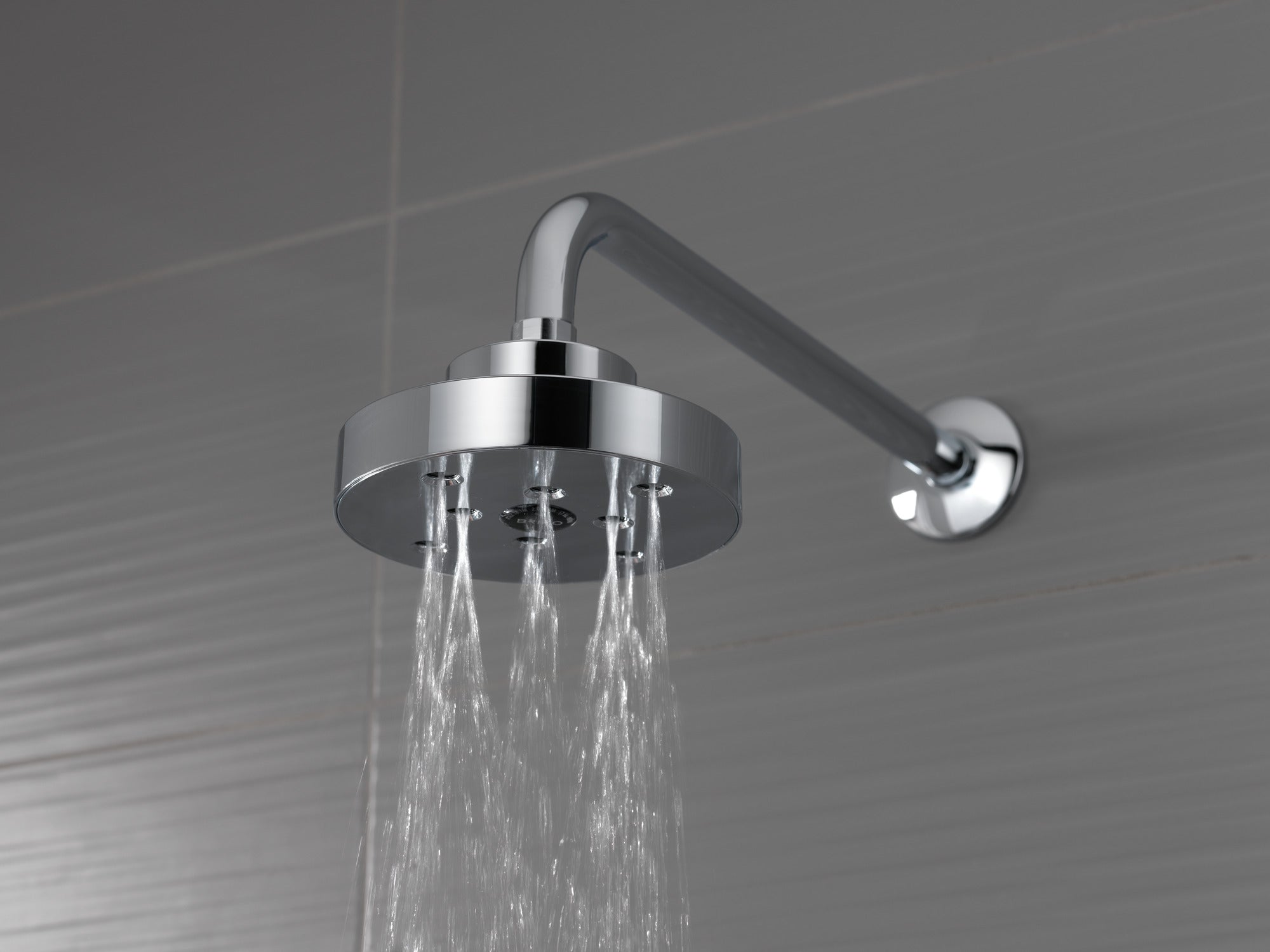 chrome showerhead