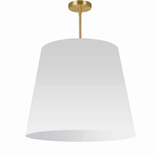Dainolite 1 Light Oversized Drum Pendant by Dainolite