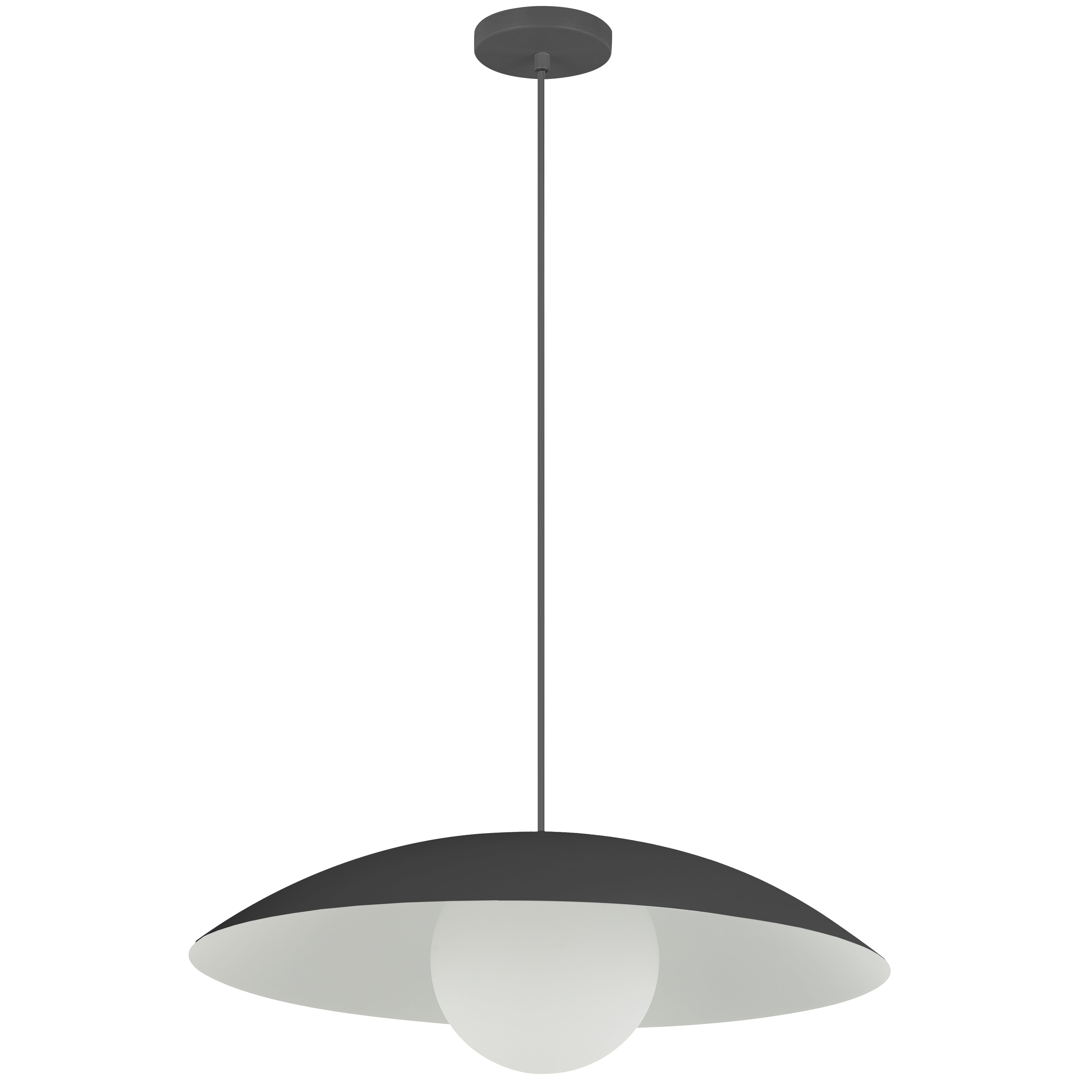 matte black pendant light