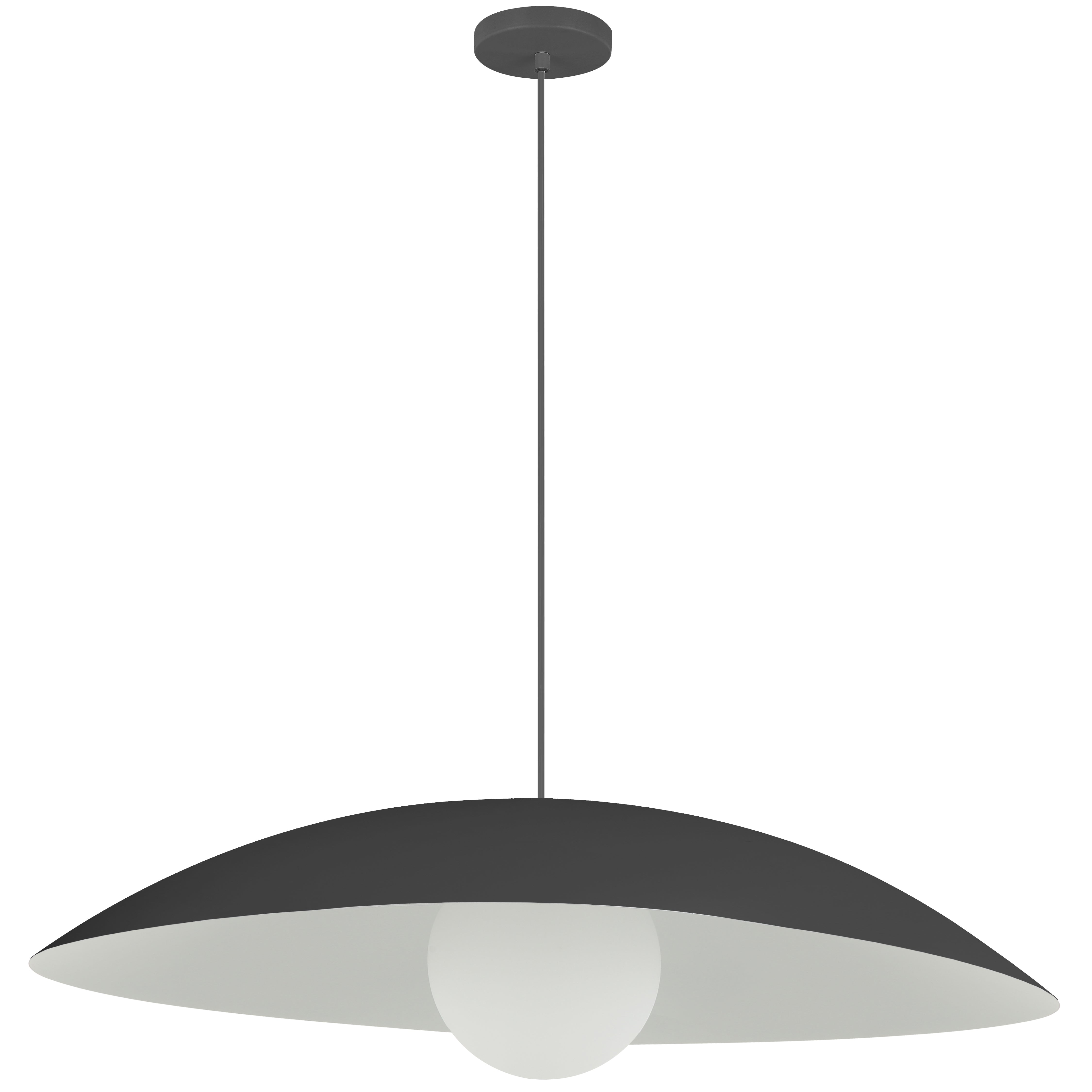 matte black pendant light