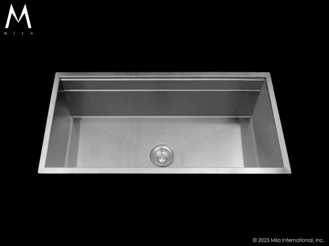 satin brushed ss kitchen sink