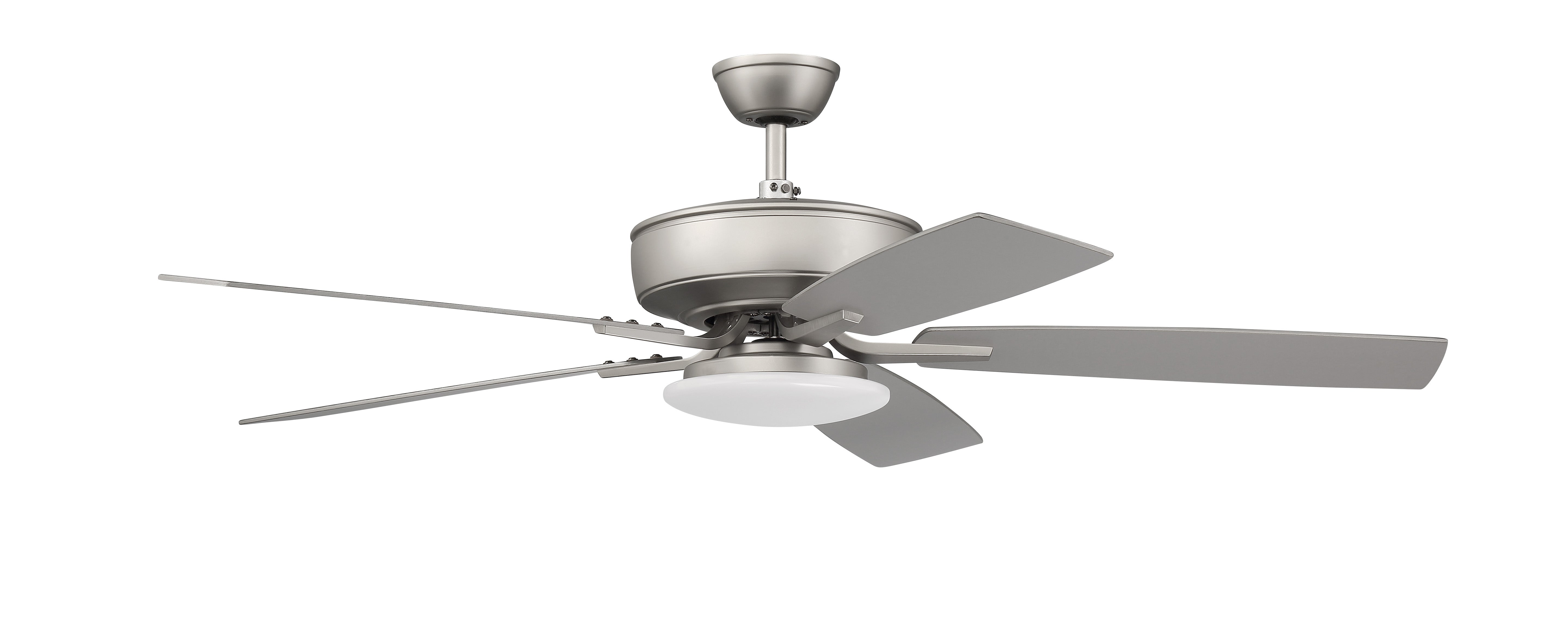 brushed nickel ceiling fans