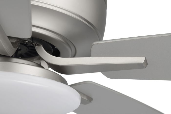 brushed nickel ceiling fans