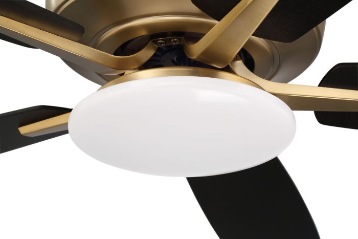 satin brass ceiling fans