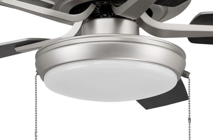 brushed nickel ceiling fans