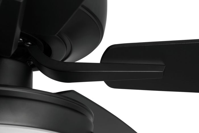 flat black ceiling fans