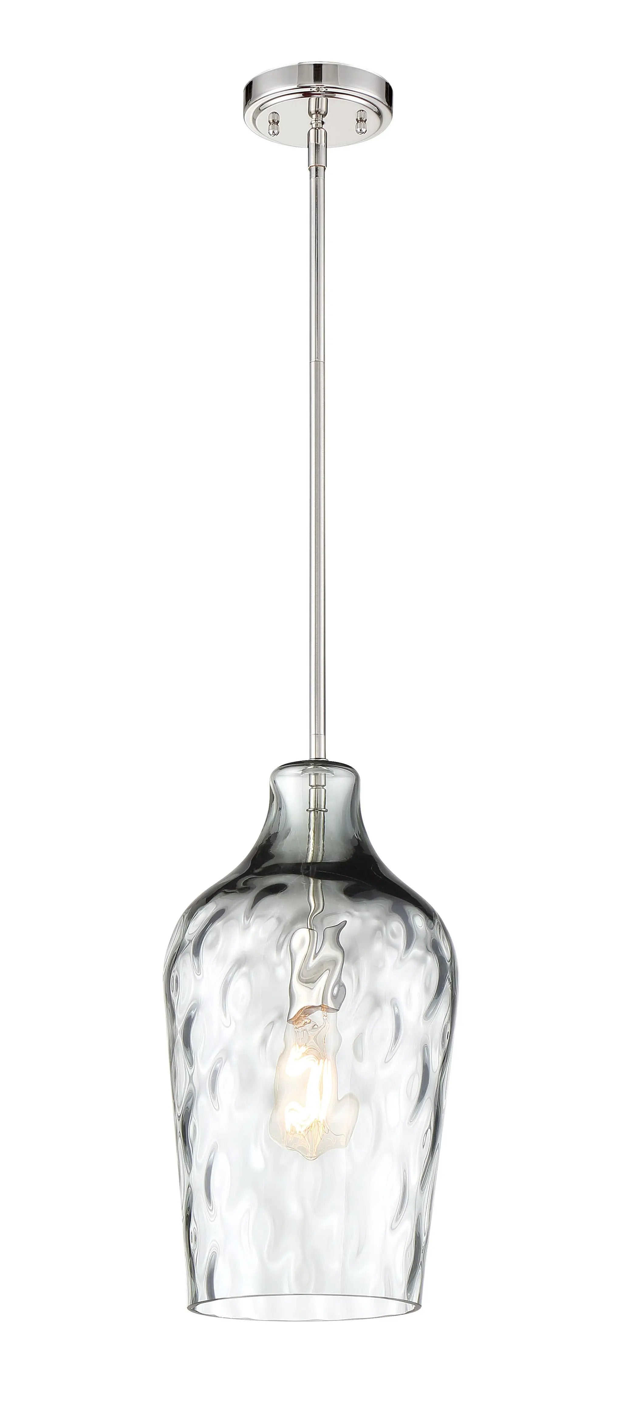 brushed polished nickel pendants
