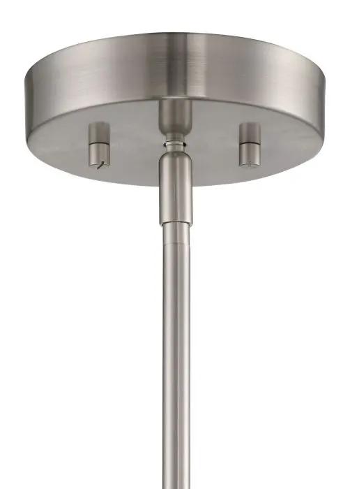 brushed polished nickel pendants