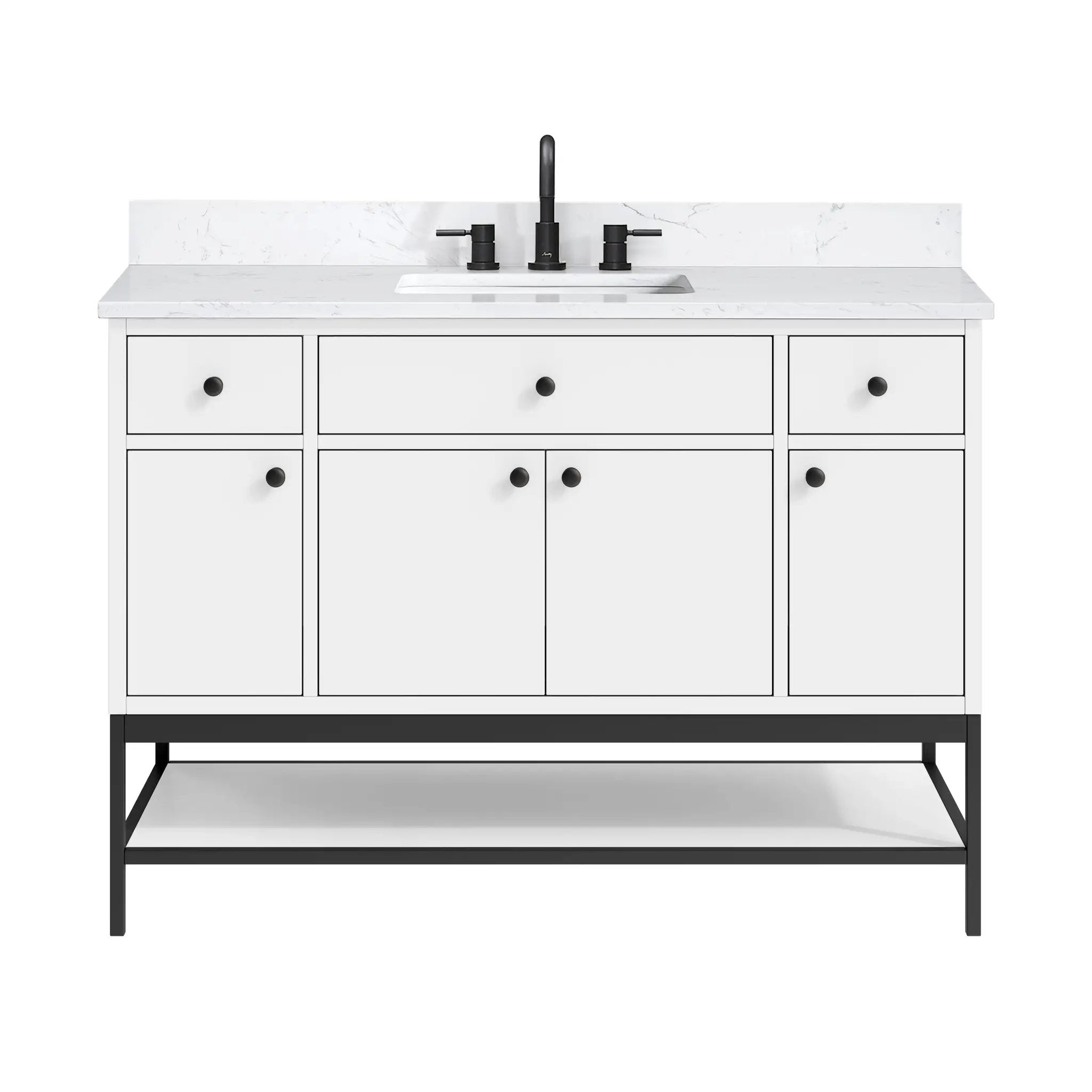 Avanity Paisley 48 Inch Vanity Set by Avanity